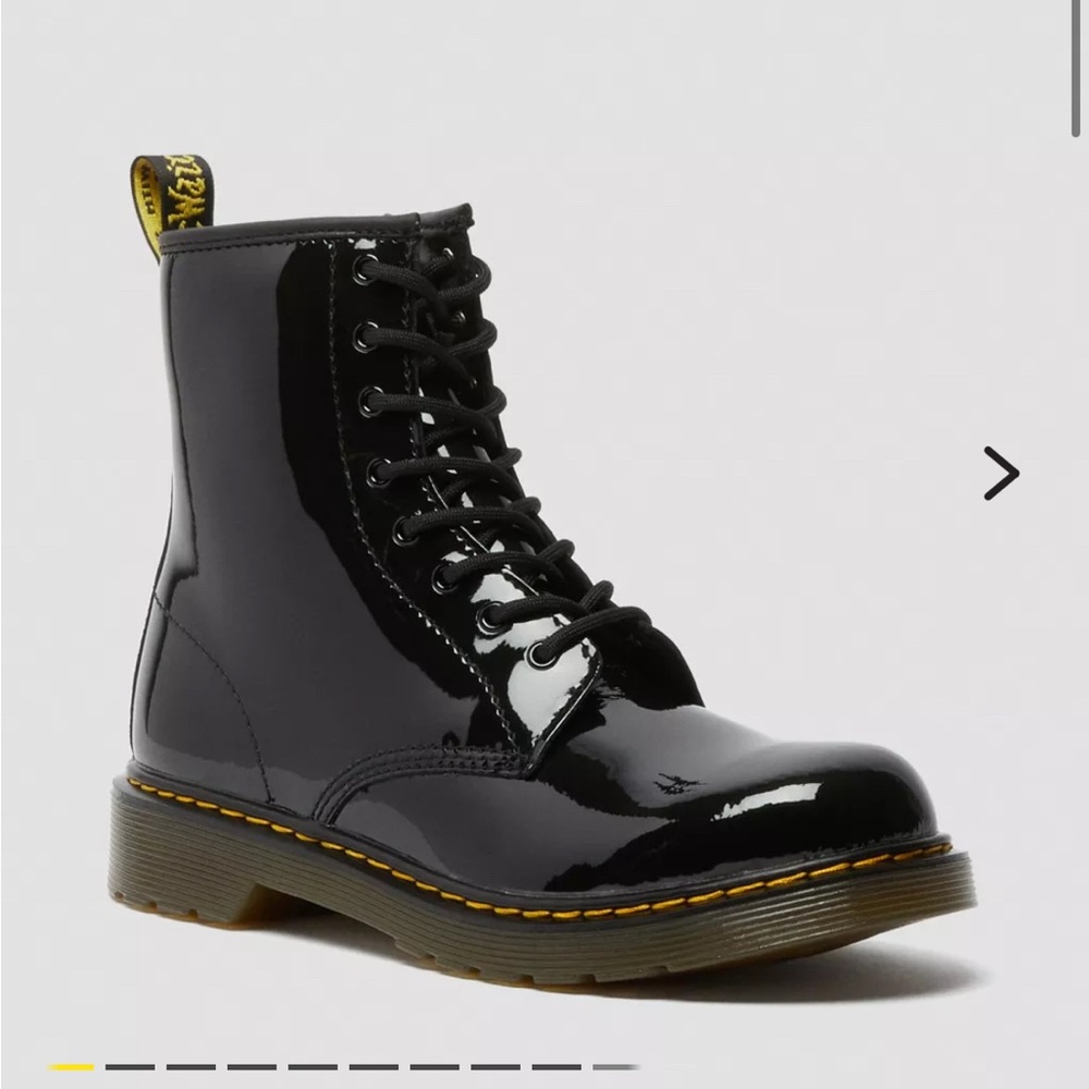 Dr. Martens 1460 Shiny Black Boots